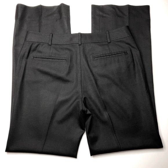 Lafayette 148 Black Wool Pants Slacks Career Office Professional Wear - Picture 4 of 8